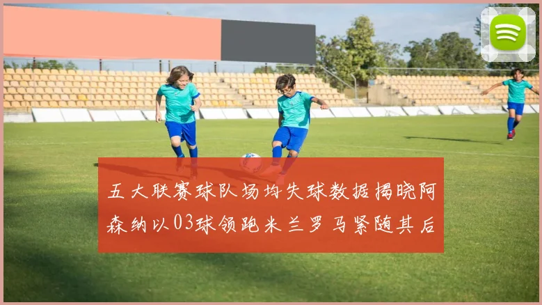 五大联赛球队场均失球数据揭晓阿森纳以03球领跑米兰罗马紧随其后